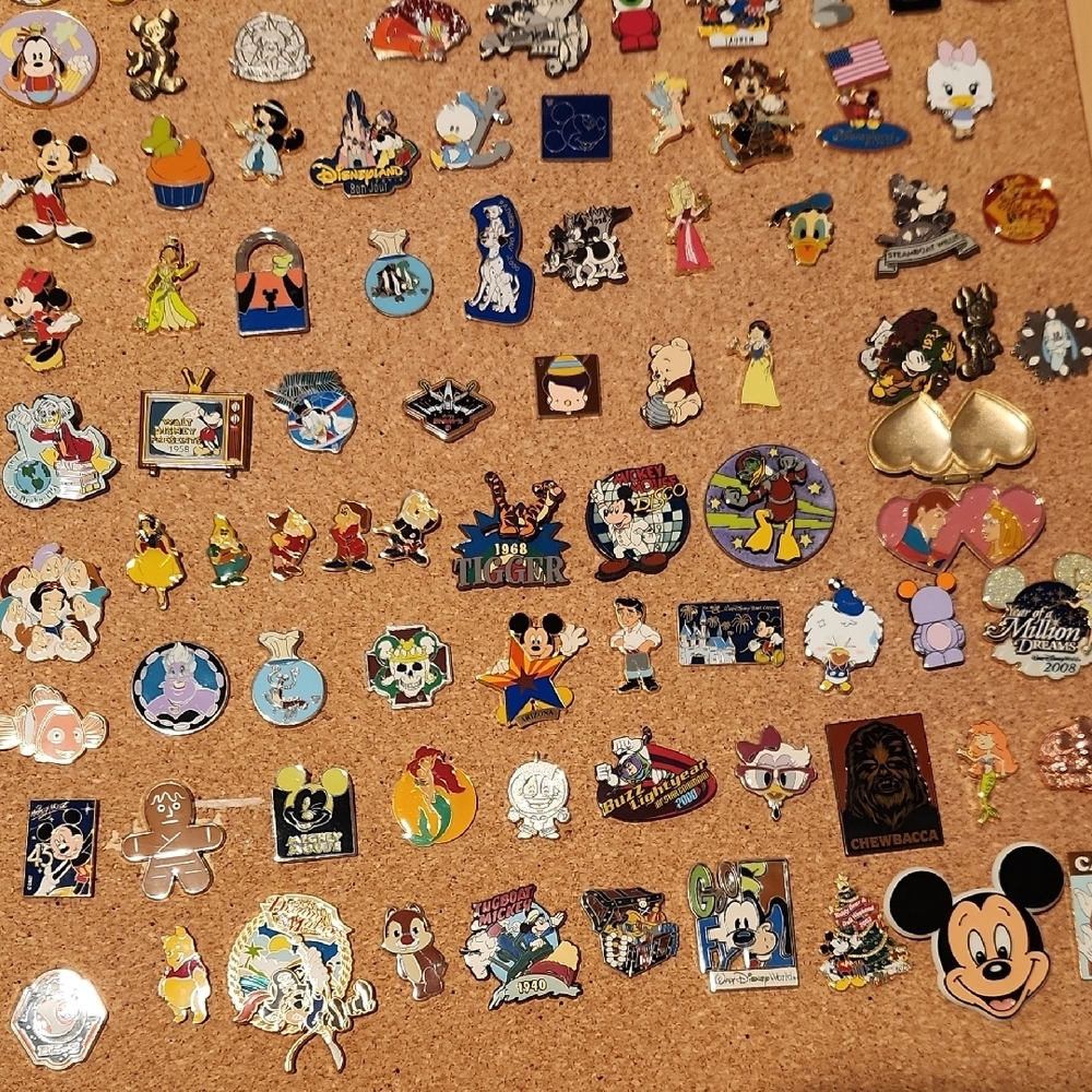Disney Character Pin Collection
